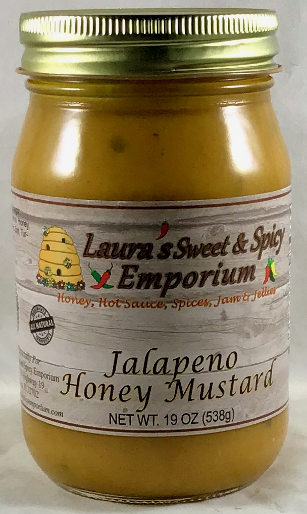 Jalapeno Honey Mustard Laura's Sweet And Spicy Emporium
