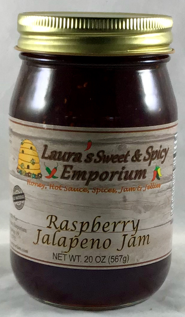 Raspberry Jalapeno Jam Laura's Sweet And Spicy Emporium