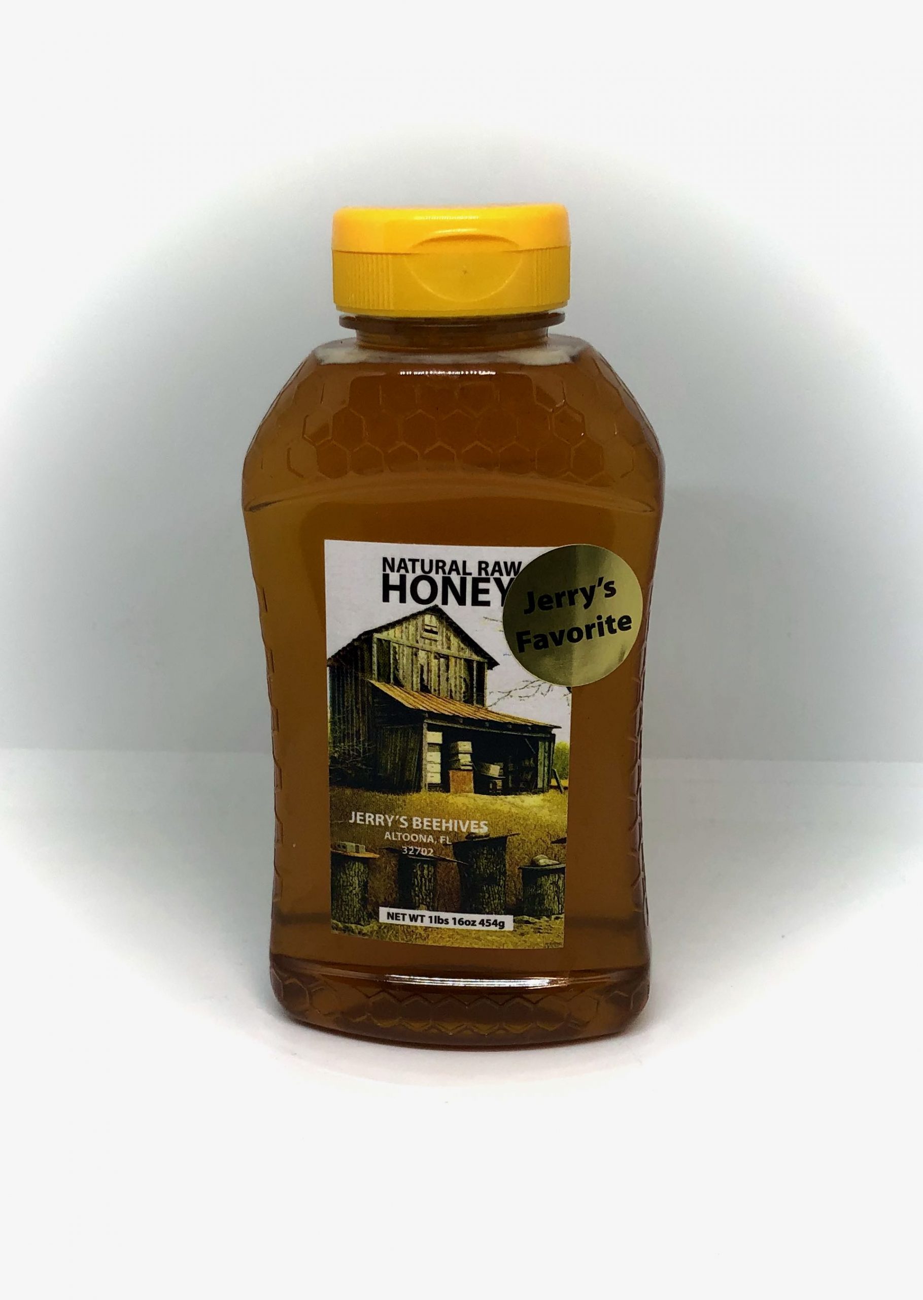 Jerry’s Favorite Honey 1 Pound Floridas Best Honey
