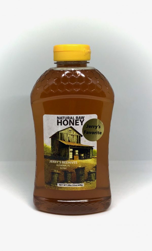 Jerry's Favorite Honey 2 Pound Floridas Best Honey