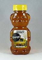 Bottle of Orange Blossom Honey